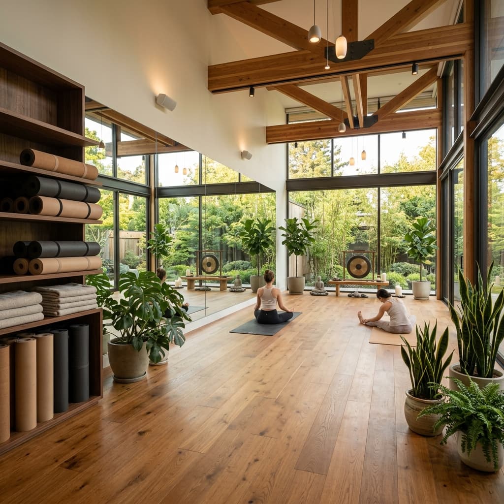 Magic of Yoga studio interior — Vile Parle West, Mumbai